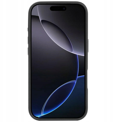 Mbulesë telefoni NoName Audi R8, MagSafe, lëkurë natyrale, e zezë me të kuqe për iPhone 17