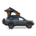 Çadër tavan makine Offlander Tomahak 3.1, skelet alumini, për kamping off road, e zezë