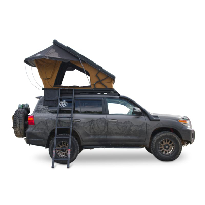 Çadër tavan makine Offlander Tomahak 3.1, skelet alumini, për kamping off road, e zezë