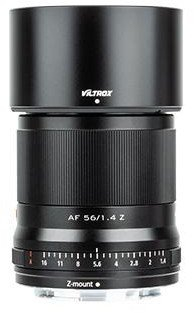 Objektiv Viltrox AF 56mm f/1.4 për Nikon Z, APS-C, ngjyrë e zezë