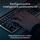 Tastierë Logitech MX, wireless, US INTL, e bardhë dhe e hirtë