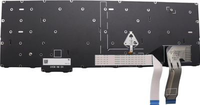 Tastierë për laptop Lenovo 5N21M40175, pjesë zëvendësuese, e zezë