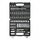 Set veglash Heinner Tool Kit, 61 pjesë, 3/8", CR V