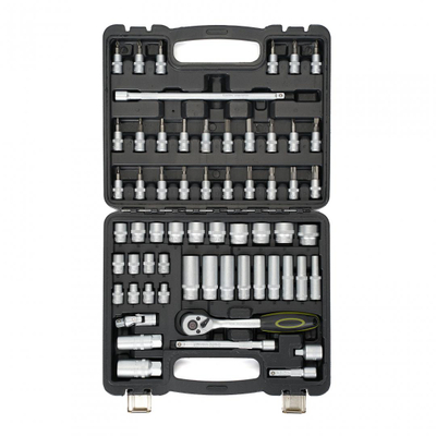 Set veglash Heinner Tool Kit, 61 pjesë, 3/8", CR V
