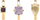 Set vathësh PD Paola ARCH Bundle BU01-015-U