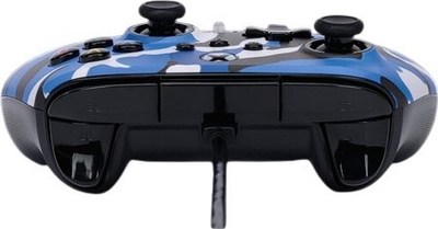 Контролер PowerA Xbox Enhanced Camo, жичен, сина