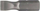 Bit kaçavide Forsage multi spline, 25 mm, 1.2x6.5 mm, metalik