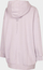 Bluzë sportive 4F H4Z22 BLD028, oversize, me kapuç, vjollcë e çelët