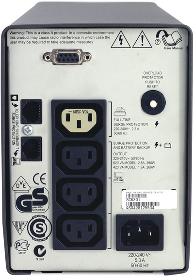 Furnizues APC Smart - UPS SC 620VA