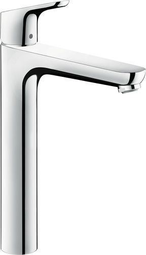 Bateri lavamani Hansgrohe Focus 230, me levë të vetme, set për shkarkim, krom