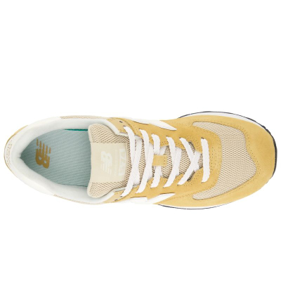 Патики New Balance 574, машки, жолти со бели