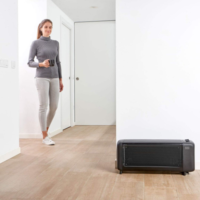 Ngrohës konvektor Black&amp;Decker BXMRA1500E, 1500W, termostat i rregullueshëm, i zi