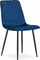 Set karrigesh ngrënieje Turin, 4 copë, kadife, blu navy