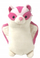Lodër pelushi Squishmallows HugMees Brixton, 10", rozë krem