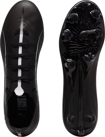 Фудбалски копачки Puma Ultra 5 Match FG MG M 107687 02, за природна и вештачка трева, за мажи, црни