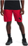 Pantallona të shkurtra basketbolli Under Armour Perimeter, për meshkuj, të kuqe me të zeza