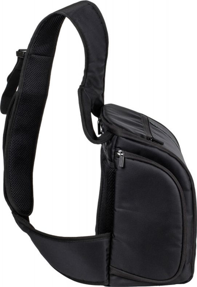 Çantë sling RivaCase 7470, 260 x 305 x 170 mm, e zezë