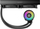 Ладилник Arctic Liquid Freezer III 280 A-RGB, црн