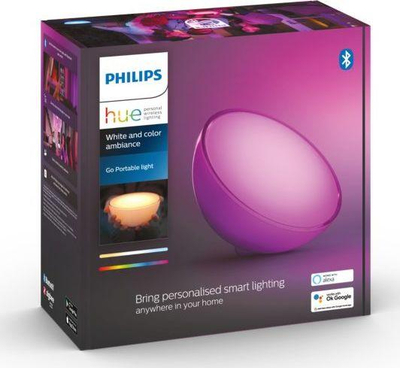 Llambë portabël Philips Hue Go 2, RGBW, e bardhë