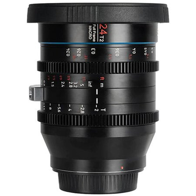 Objektiv kinematografik Sirui Jupiter 24mm T2.0 Macro, Canon EF, i zi