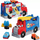 Играчка за градење Mega Bloks First Builders Build and Race Rig, 19 парчиња, 1+ години, повеќебојна