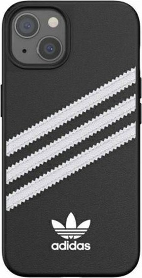 Mbulesë telefoni Adidas Molded Case për iPhone 13, me tre vija, e zezë
