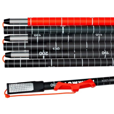 Sondë lavine Mammut Carbon Probe 280 Speed Lock, 280 cm, karbon, portokalli i fortë