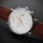 Orë dore për meshkuj Trim Elegance CZ 2023 Automatic W01P.13195.C, e kaftë/e argjendtë