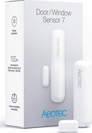 Sensor dere edhe dritare Aeotec Door Window Sensor 7 ZWA011, Z‑Wave Plus V2, me bateri, i bardhë