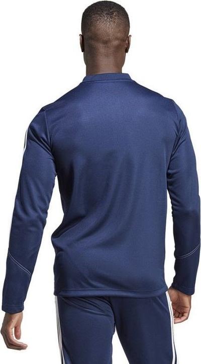 Bluzë sportive Adidas Tiro 23 Training Top M HZ0174, gjysmë zinxhir, AEROREADY, e zezë
