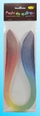 Shirita quilling CreativeHobby Shaded, 10mm, 100 copë, shumëngjyrëshe ylber