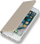 Futrollë magnetike Komrk për iPhone 11 Pro Max, tip libër, me stand, ngjyrë gold