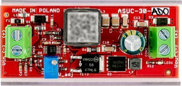 Модул DC DC Boost Converter ATTE ASUC-30-AD0-OF, влез 12V 24V, излез 12-48V, зелен
