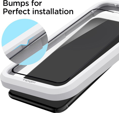 Qelq mbrojtës Spigen AlignMaster, për iPhone 11 Pro, 9H, i zi