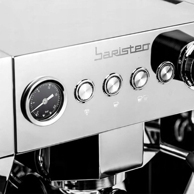 Експрес машина за кафе Cecotec Baristeo Brava, супер автоматска, 3150W, 15 bar, 2.5L, црна