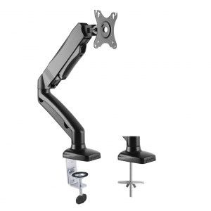 Mbajtëse tavoline për monitor Art L-15GD, 13"-27", e zezë