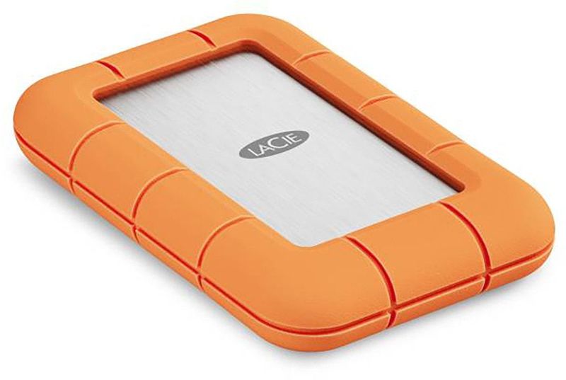 SSD i jashtëm LaCie Rugged STND4000400, 4TB, USB Type-C USB4 Thunderbolt, portokalli