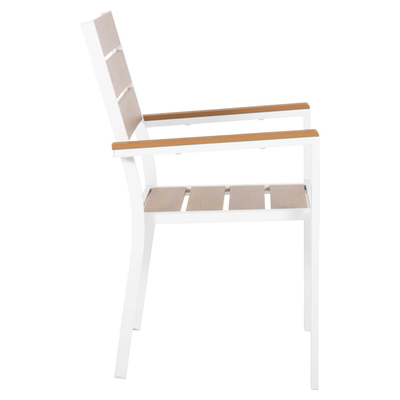 Kolltuk alumini Saga 55x55x86Hcm (HM5981.01), bardhë