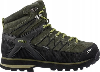 Këpucë trekking CMP Moon Low M 31Q4787 E980, membranë Waterproof, shollë Vibram, jeshile