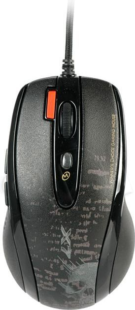 Maus gaming A4Tech V-Track XGame F5, 3200 dpi, 7 butona, i zi