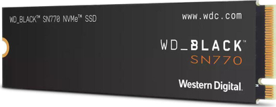 Disk SSD WD Black SN770, 500GB, M.2 2280 PCI-E x4 Gen4 NVMe