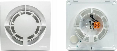 Вентилатор за бања Авента Фабио WFB100, 100 mm, 90 m³/час, бел