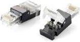 Fishë RJ45 Equip Tool free Cat.6, pa vegla, transparente