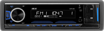 Radio makine Akai ACP-400, Bluetooth, Dual USB, e zezë