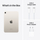 Apple iPad Mini (A17 Pro), Wi-Fi, 256GB, Starlight