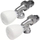 Valvul balansuese radiatorësh Giacomini R17AX003/R17X033, 1/2", e bardhë