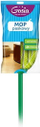 Mop për dysheme Gosia Strip 4960, me dorezë 130cm, me shirita që thithin mirë, i gjelbër