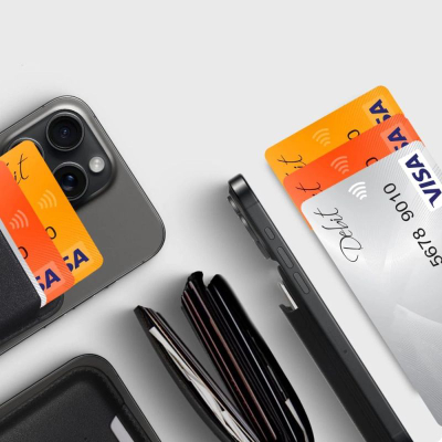 Mbajtëse kartash Tech-Protect MagWallet MagSafe, universale, magnetike, e zezë