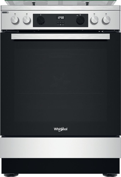 Sobë me gaz Whirlpool WS68G8CHX/E, 60cm, 4 vatra, inoks