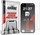 Xham mbrojtës hibrid Grizz HybridGlass 9H për Apple iPhone 16 Plus, transparent